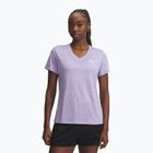 Maglietta da allenamento donna Under Armour Tech V-Twist trasparente/bianco