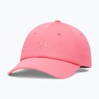 Berretto con visiera da donna Under Armour Blitzing Low Adj bittersweet pink/posh pink