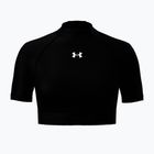 Maglia da allenamento donna Under Armour HeatGear Crop Mock Ultimate Black/White
