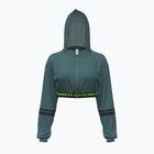 Felpa donna Under Armour HeatGear Mesh FZ rack green/hyper green