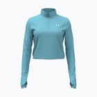 Maglia sportiva a maniche lunghe da donnaUnder Armour Tech Branded 1/2 Zip Blue Haze/Lumos Lime/White
