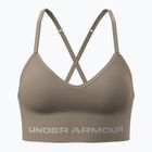 Reggiseno sportivo Under Armour Vanish Seamless Low city khaki/summit white