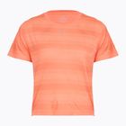 Maglietta da running da donna Under Armour Velociti electric tangerine/black/green mode