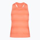 Canotta da corsa da donna Under Armour Velociti Singlet electric tangerine/black/green mode