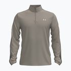 Felpa da uomo Under Armour Tech Taping 1/2 Zip timberwolf taupe/black/white