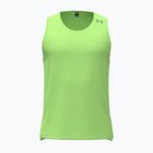 Maglietta da corsa da uomo Under Armour Velociti Pro Singlet lumos lime/white