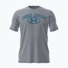 T-shirt da allenamento uomo Under Armour WM Locker Tag mod gray/blue haze