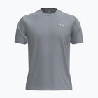 T-shirt da allenamento uomo Under Armour Tech Taping mod gray/black/lumos lime