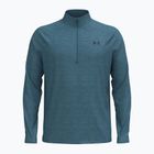 Maglia a maniche lunghe da uomo Under Armour Tech Textured 1/2 Zip boundless blue/black