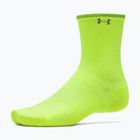 Calzini Under Armour Velociti Lite Crew high vis yellow/high vis yellow/white
