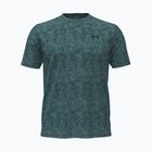 T-shirt da allenamento uomo Under Armour Tech Tee Pixelate rack green/black