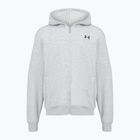 Felpa uomo Under Armour Rival LW FZ mod gray light heather/black