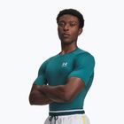 Maglia da allenamento uomo Under Armour HG Armour Comp rack green/white