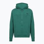Felpa uomo Under Armour Rival LW FZ rack green/black