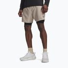 Pantaloncini da allenamento uomo Under Armour Vanish Woven 2.0 2IN1 Shorts timberwolf taupe/black
