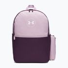Zaino urbano Under Armour Essential Printed Backpack mauve pink/purple echo/white