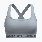 Reggiseno sportivo Under Armour Crossback Mid blue fog/downpour gray