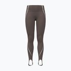 Leggings da allenamento donna Under Armour Meridian Contour Stirrup Leggings peppercorn/white/peppercorn
