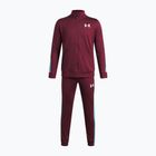Tuta per bambini Under Armour Knit Track Suit vintage maroon/fresco blue/white