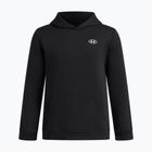 Felpa bambini Under Armour B Rival Fleece Hoodie ultimate black/white