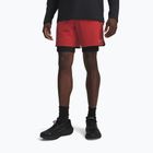 Pantaloncini da corsa da uomo Under Armour Velociti Pro 2IN1 Shorts heritage red/reflective