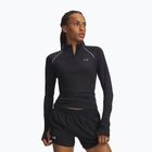 Felpa da corsa donna Under Armour Velociti Half Zip ultimate black/reflective