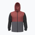 Giacca da corsa da uomo Under Armour Velociti Hooded Jacket ultimate black/heritage red/reflective