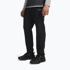 Pantaloni da allenamento da uomo Under Armour Tech Utility Woven Pants black/black/steel
