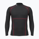 Longsleeve da allenamento da uomo Under Armour Coldgear Elite Comp Mock ultimate black/red/reflective