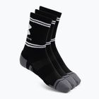 Calze Under Armour Perf Tech Nov Crew 3 pack ultimate black/ultimate black/white