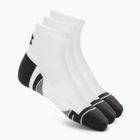 Calze Under Armour Perf Tech Qtr 3 pack white/white/jet gray