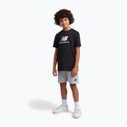 Set bambino New Balance Stacked Logo Tee & FT Short nb caviar