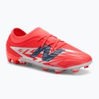 Scarpe da calcio per bambini New Balance Furon Team V8 Jr FG rosso