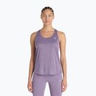 Maglietta da donna New Balance Athletics Tank candied violet heather