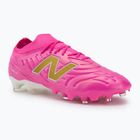 Scarpe da calcio New Balance Tekela Pro Low V5 FG pink heat/metallic gold/pink satin