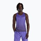 Maglietta da corsa da uomo New Balance Viz-Tech Singlet electric purple