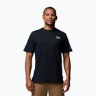 T-shirt da trekking uomo Columbia Explorers Canyon Back black/peaks and waves