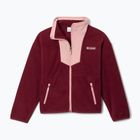 Giacca in pile per bambini Columbia Sequoia Grove Full Zip Fleece rich wine/eraser pink