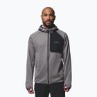 Felpa uomo Columbia Triple Canyon Grid Fleece Hooded Full Zip II city grey/black