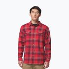 Camicia da uomo Columbia Flare Gun Stretch Flannel mtn red trails edge plaid