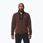 Felpa uomo Columbia Sequoia Grove Half Zip Fleece tobacco/black
