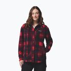 Camicia da donna Columbia Benton Springs mountain red ombre tonal