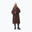 Piumino da donna Columbia Amaze Puff Long Hooded tobacco