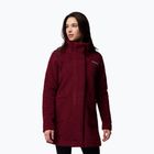 Giacca in pile da donna Columbia Panorama Long rich wine