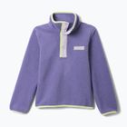 Felpa in pile per bambini Columbia Halvetia II Half Snap Fleece stormwatch/lavender pearl