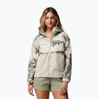 Giacca antivento da donna Columbia Spire Valley Printed Windbreaker safari fieldaze print/dark stone