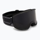 Maschera da sci Salomon Aksium 2.0 black/mi black