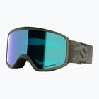 Maschera da sci Salomon Aksium 2.0 S olive night/ml mid blue