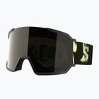 Maschera da sci Salomon S/View 3 black yellow/ml black