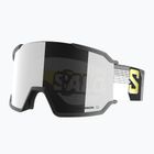 Maschera da sci Salomon S/View 3 black pixels/ml super white